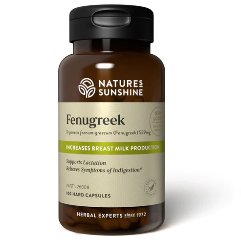 Nature's Sunshine Fenugreek 529mg 100 Capsules