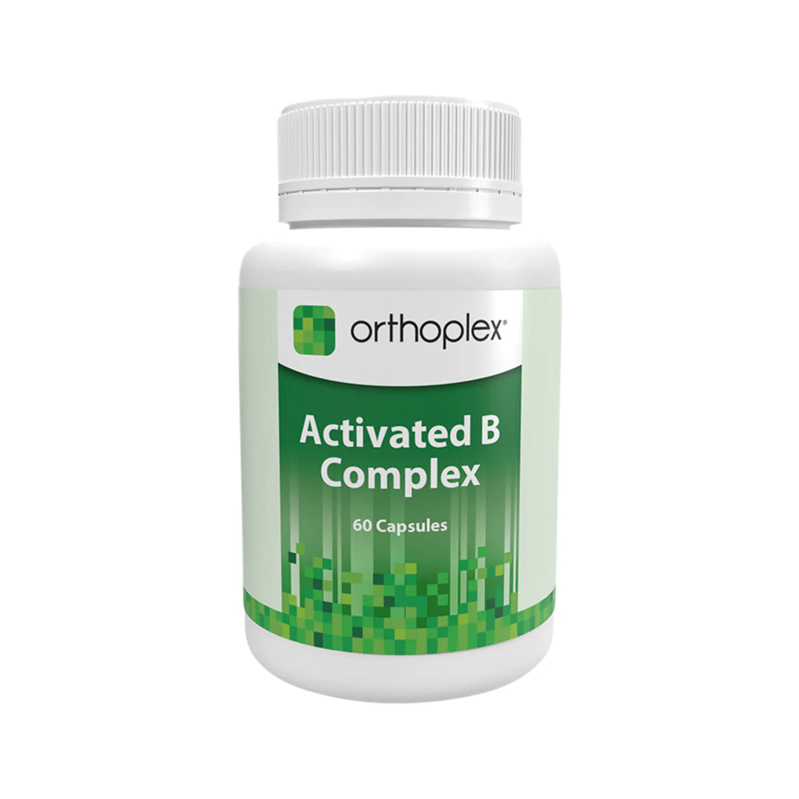 Orthoplex Green Label Activated B Complex 60 Capsules (Formerly Blue Label)