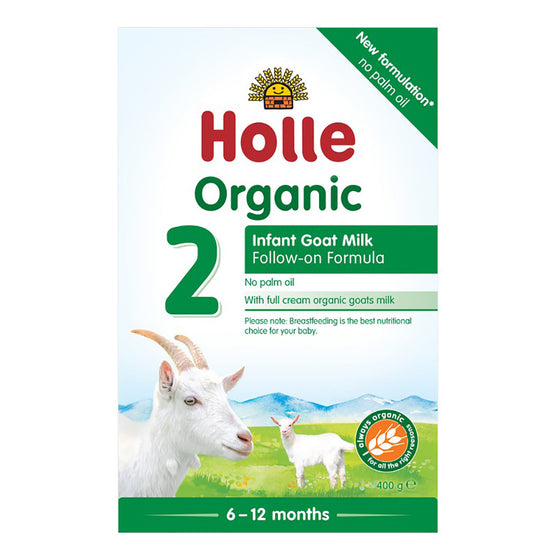Holle Organic Goat Milk Follow On Formula 2   6-12 Months 400 G