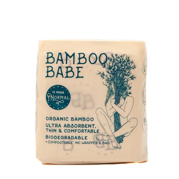 Bamboo Babe Organic Normal (Regular) 12 Pads