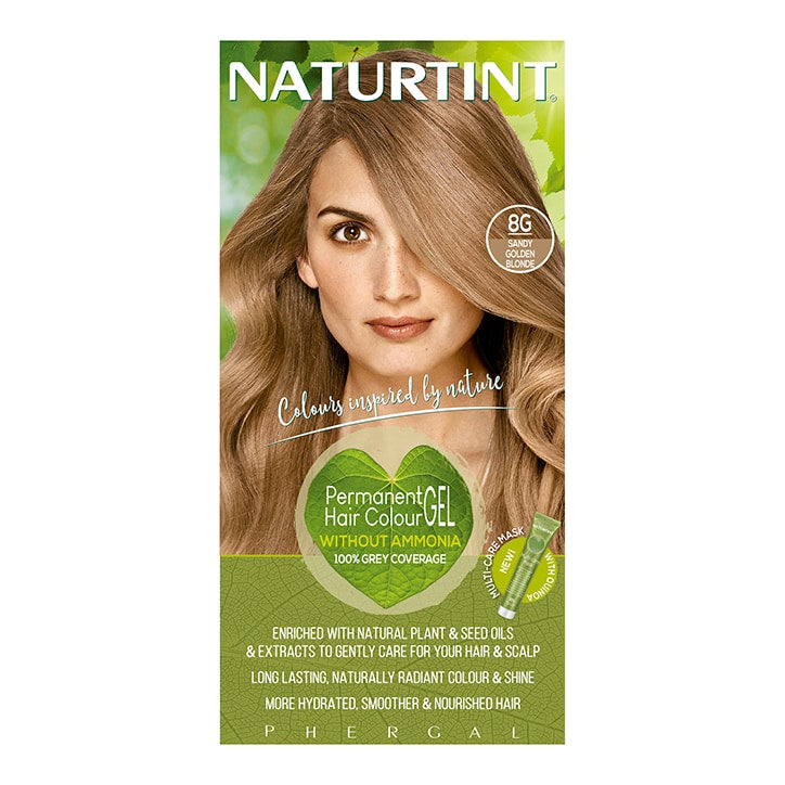 Naturtint Permanent Hair Colour 8 G Sandy Gold 165ml