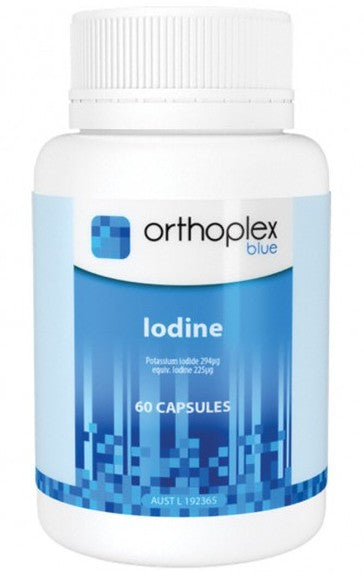 Orthoplex Blue Label Iodine 60 Capsules