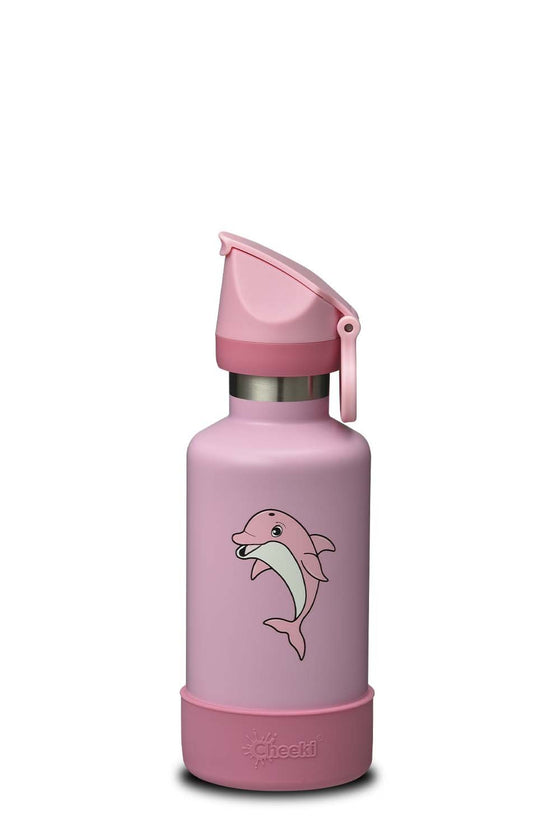 Cheeki 400ml Insulated Kids Bottle - Dani The Dolphin