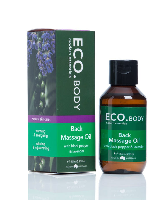 Eco Essentials Back Massage Oil 95ml