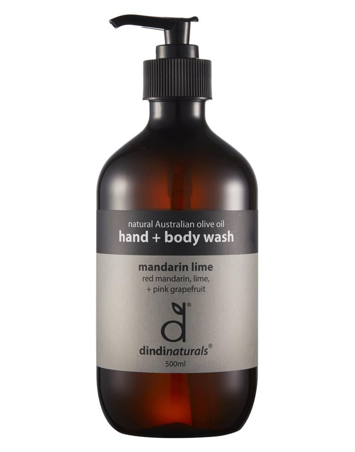 Dindi Naturals Hand And Body Wash Mandarin Lime 500ml
