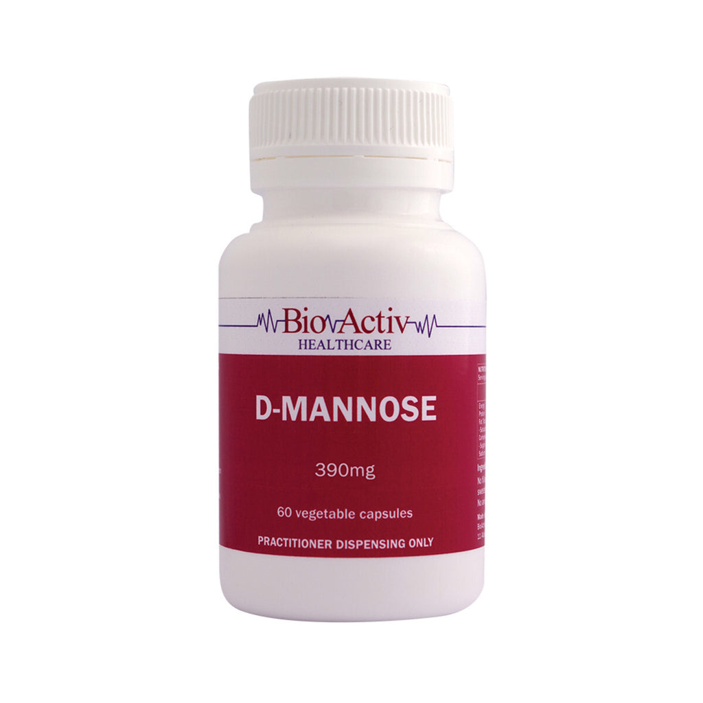 Bioactiv Healthcare D-Mannose 60 Vegetable Capsules