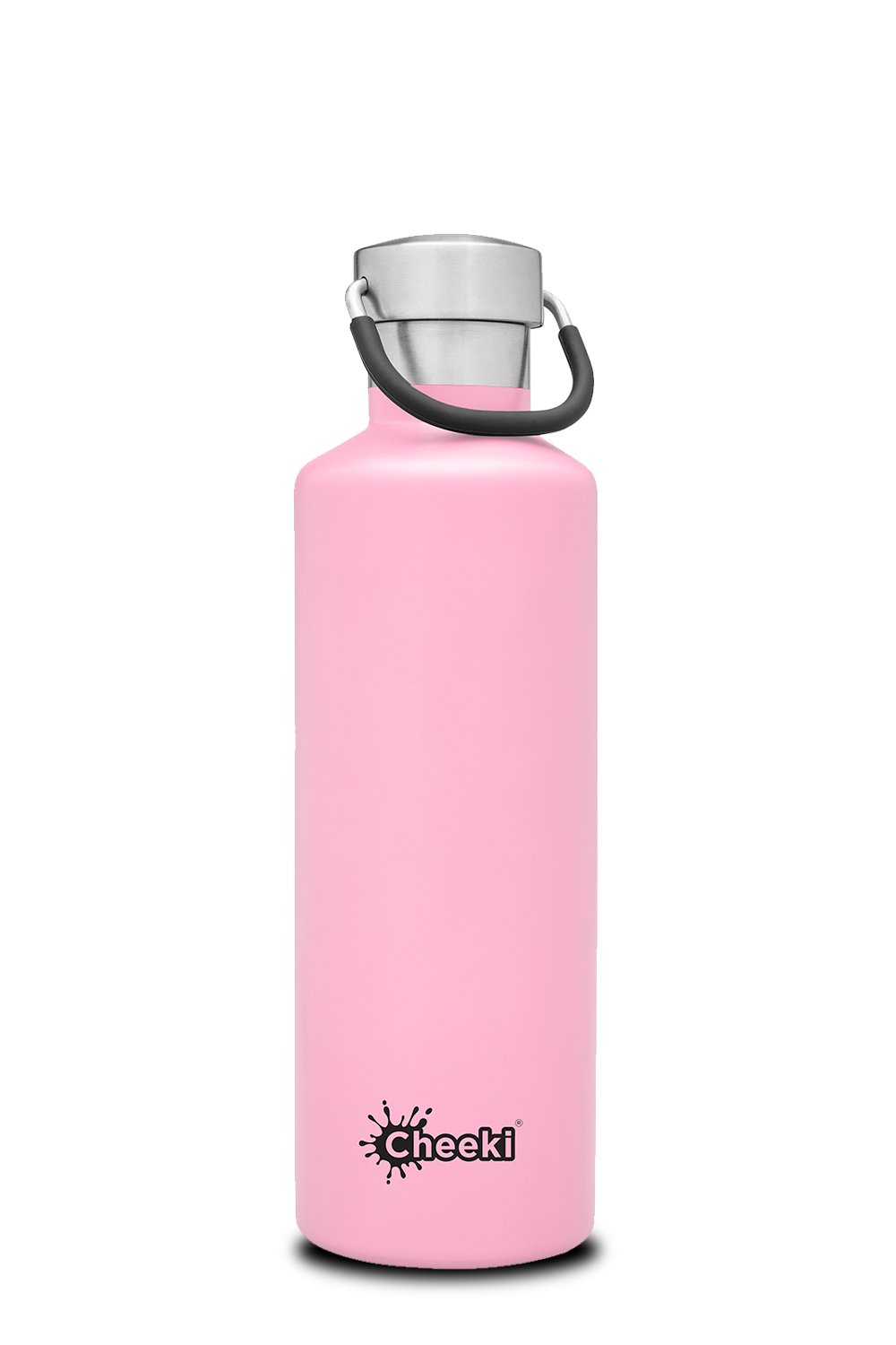 Cheeki Classic Insulated Bottle Stainless Steel Pink 600ml