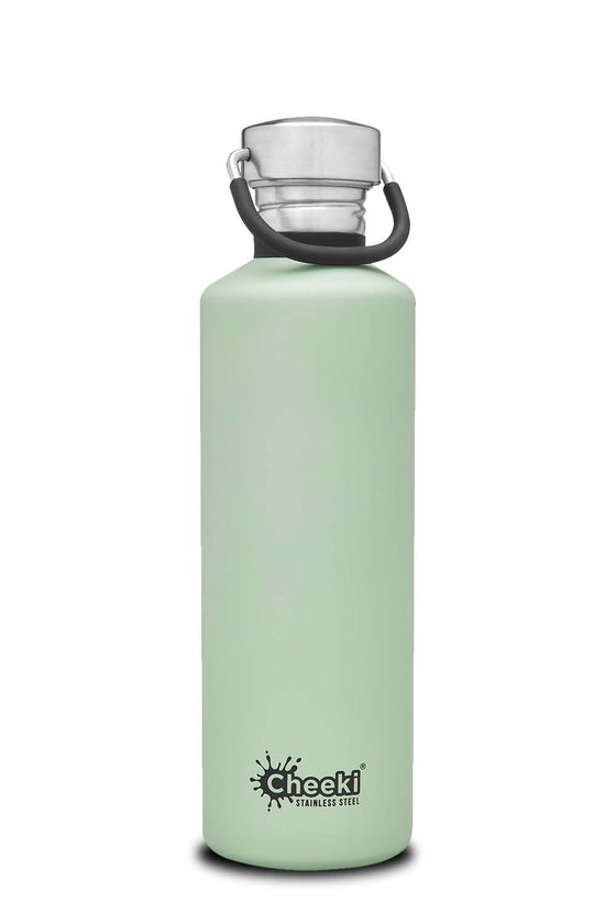 Cheeki Classic Single Wall Bottle Stainless Steel Pistachio 750ml