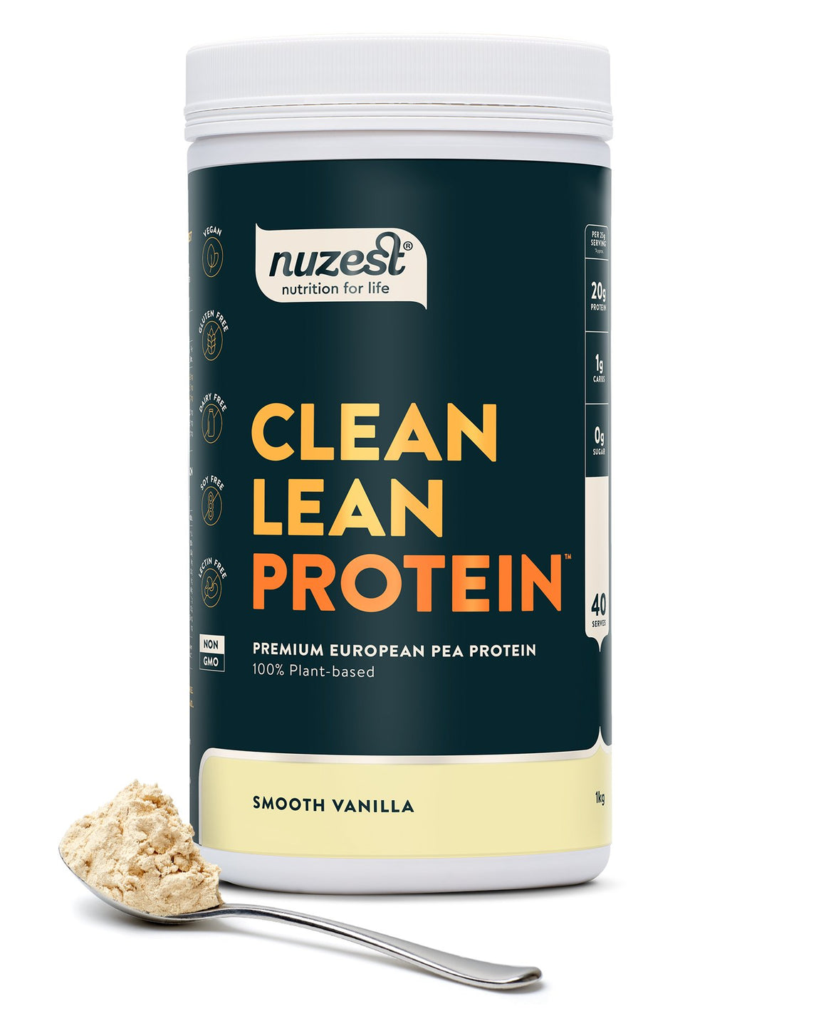 Nuzest Clean Lean Protein Smooth Vanilla 1kg