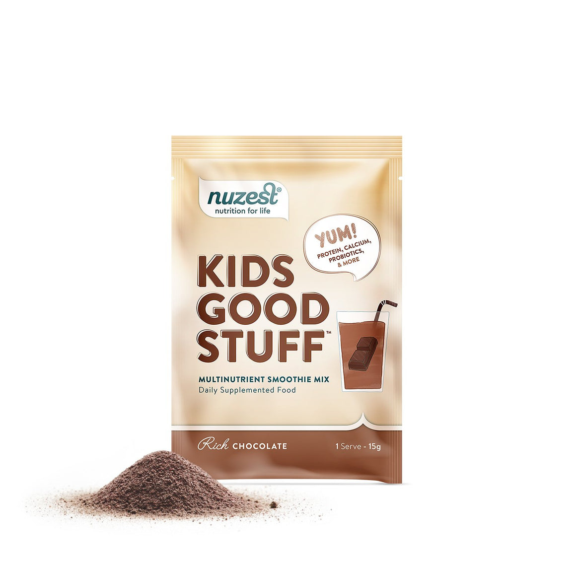 Nuzest Kids Good Stuff Sachet Rich Chocolate 15g