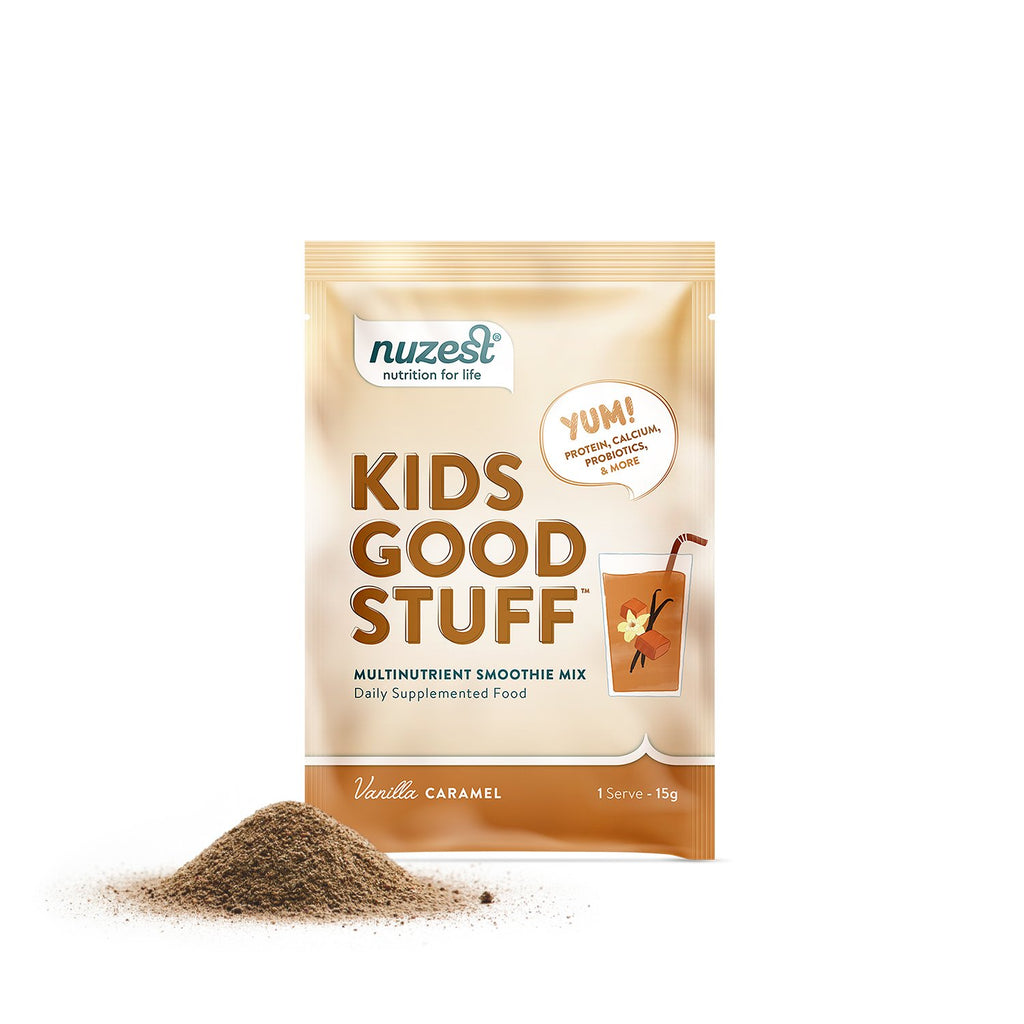 Nuzest Kids Good Stuff Sachets Vanilla Caramel 15g