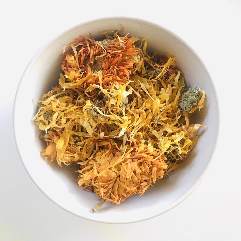 Holi Herbals Organic Calendula Whole Flower