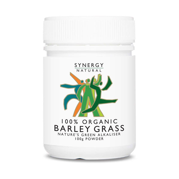 Synergy Natural Barley Grass Organic Powder 100g