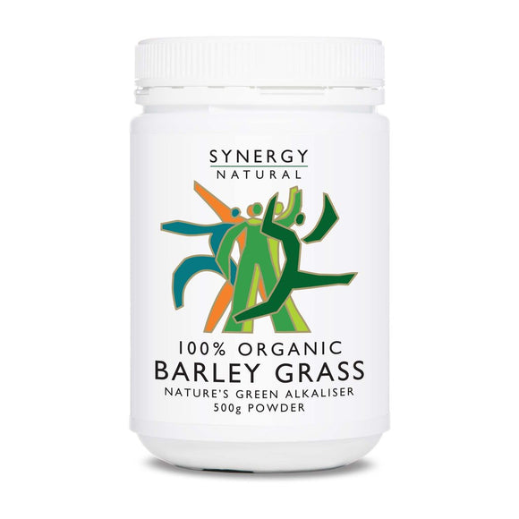 Synergy Natural Barley Grass Organic Powder 500g