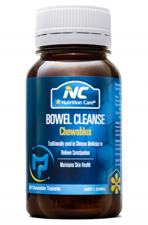 Nutrition Care Bowel Cleanse Chewables 60 Tablets