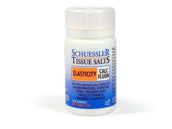 Schuessler Tissue Salts Calc Fluor 125 Tablets - Natural Progression