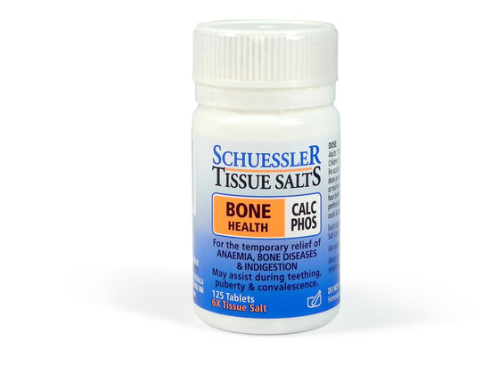 Schuessler Tissue Salts Calc Phos 125 Tablets - Natural Progression