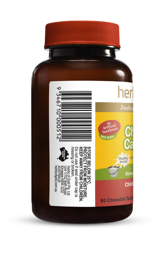 Herbs Of Gold Children's Calci Care 60t