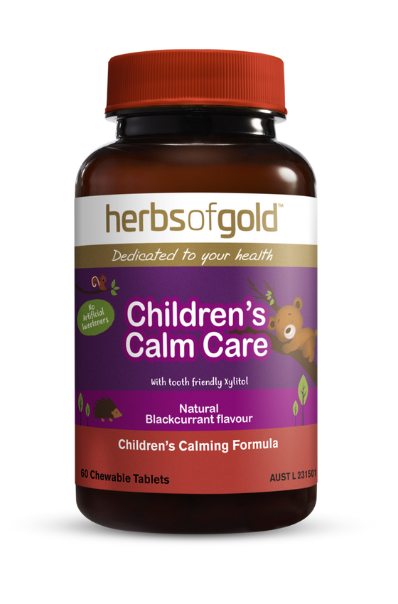 Herbs Of Gold Childrens Calm Care 60 Tablets
