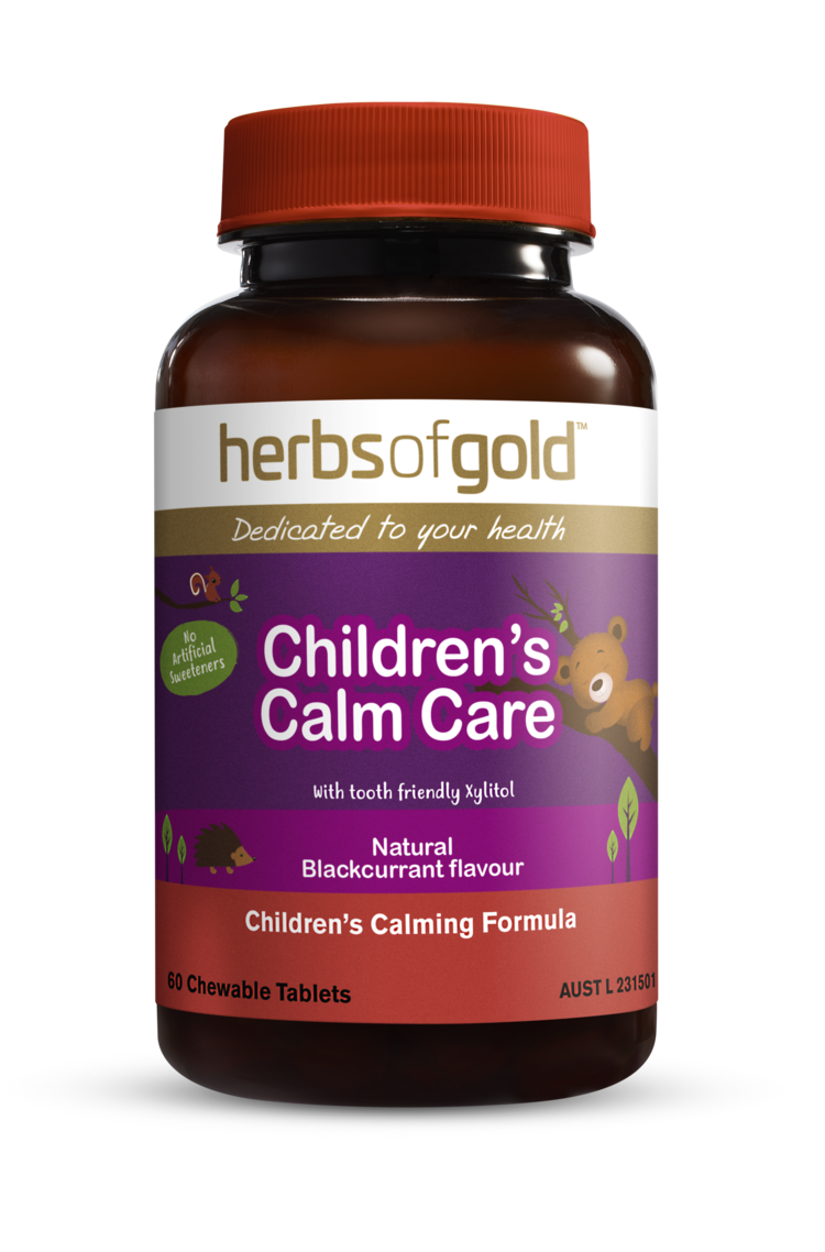 Herbs Of Gold Childrens Calm Care 60 Tablets