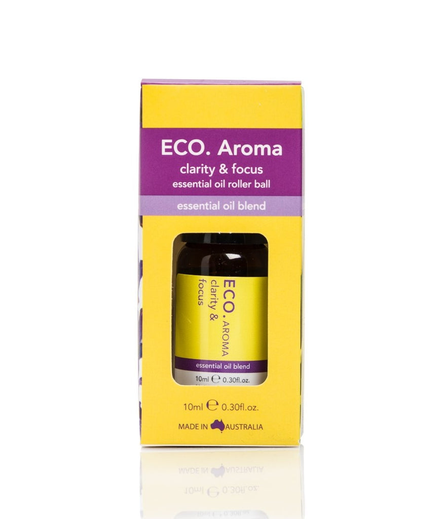ECO Aroma Essential Oil Roller Ball - Clarity and Focus 10ml-Natural Progression