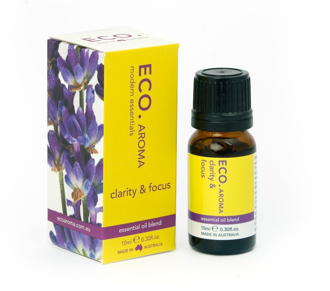Eco Aroma Essential Oil Blend Clarity & Focus 10ml