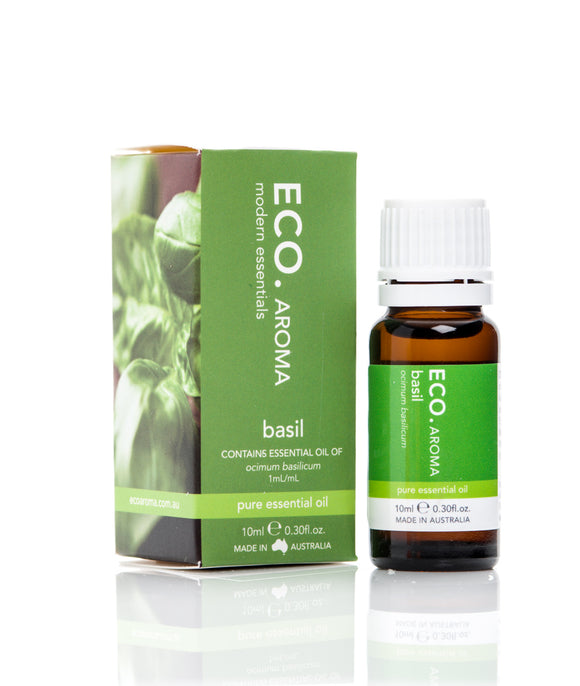 ECO Aroma Essential Oil - Basil 10ml-Natural Progression