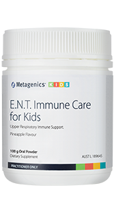 Metagenics E N T Immune Care For Kids Pineapple Flavour Powder 100g