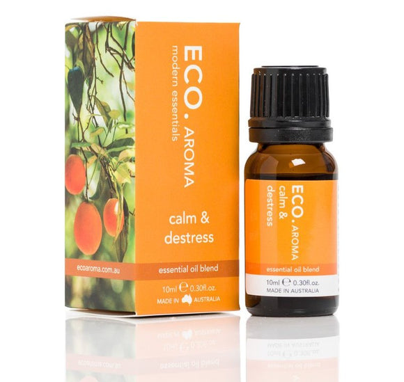 Eco Aroma Essential Oil Blend Calm and Destress 10ml