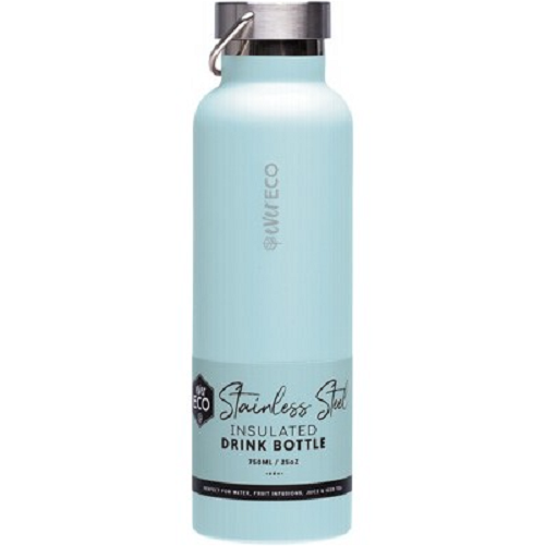 Ever Eco Stainless Steel Insulated Drink Bottle Blue 750ml
