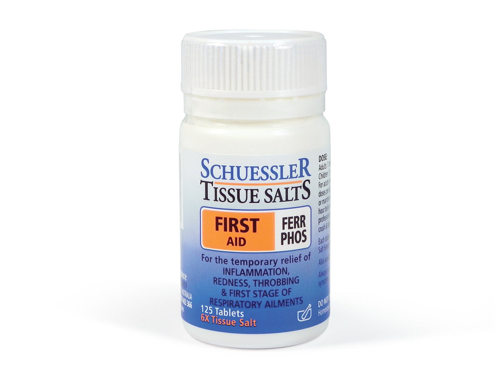 Schuessler Tissue Salts Ferr Phos 125 Tablets - Natural Progression