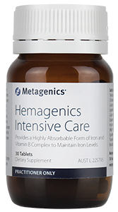Metagenics Hemagenics Intensive Care 30 Tablets