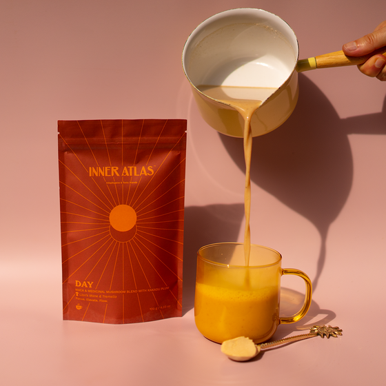 Inner Atlas Day Adaptogenic Blend | Maca & Medicinal Mushrooms With Kakadu Plum
