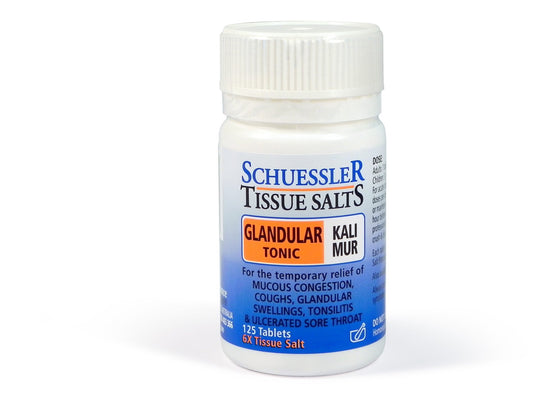 Schuessler Tissue Salts Kali Mur 125 Tablets - Natural Progression