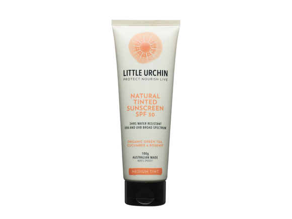 Little Urchin Natural Tinted Sunscreen SPF 30 100g-Natural Progression