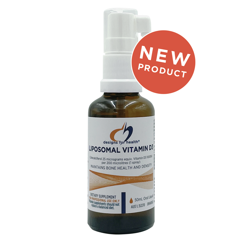 Designs For Health Liposomal Vitamin D3 50ml Spray