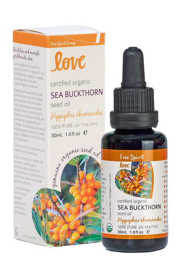 Free Spirit Love Organic Sea Buckthorn Oil 30ml