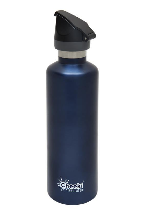 Cheeki Active Single Wall Bottle Stainless Steel Ocean 750ml