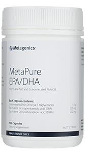Metagenics Metapure Epa Dha 120 Capsules