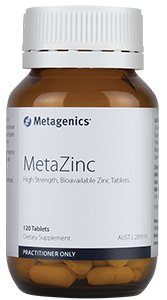 Metagenics Meta Zinc 120 Tablets