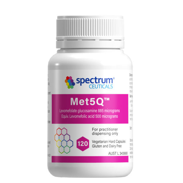Spectrumceuticals Met-5-Q 120 Capsules