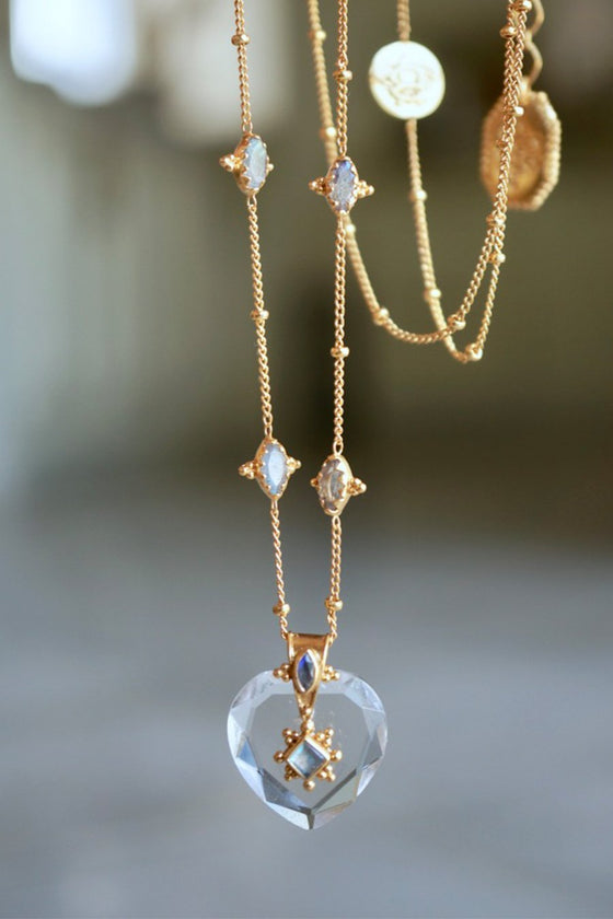 Monsieur Blonde True Love Necklace
