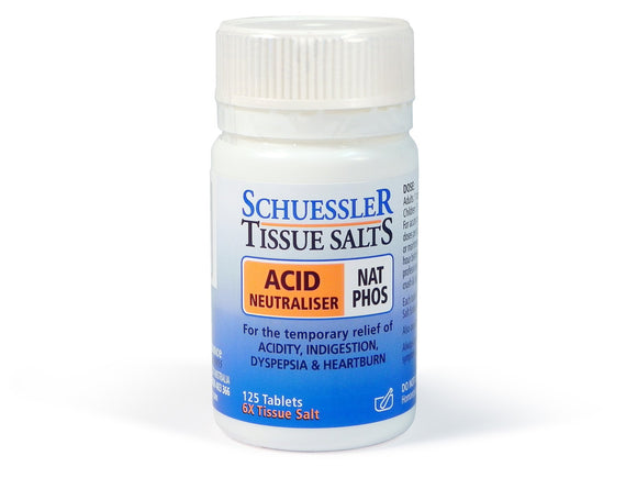 Schuessler Tissue Salts Nat Phos 125 Tablets - Natural Progression