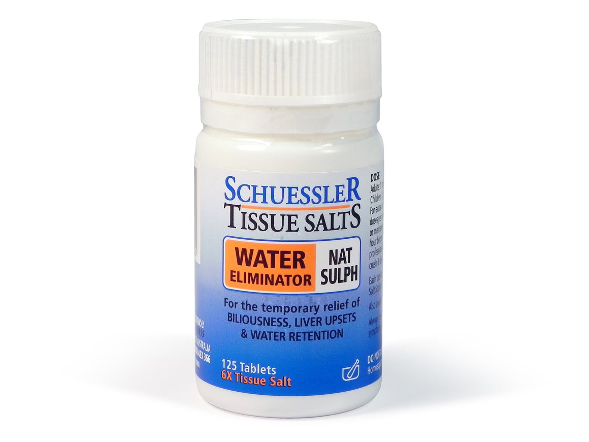 Schuessler Tissue Salts Nat Sulph 125 Tablets - Natural Progression