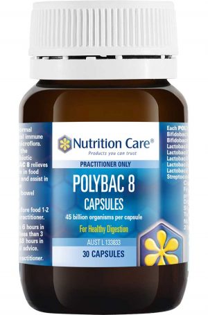 Nutrition Care Polybac 8 30 Capsules
