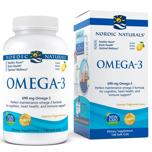 Nordic Naturals Omega 3 Capsules 120