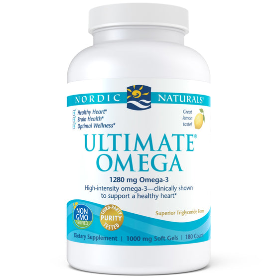 Nordic Naturals Ultimate Omega Lemon 180c