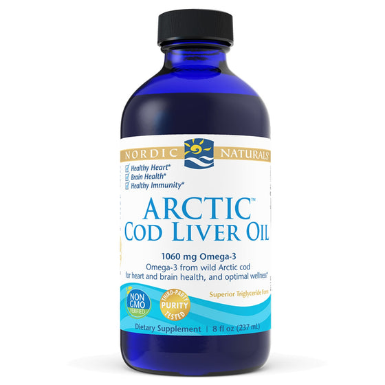 Nordic Naturals Arctic Cod Liver Plain 237ml