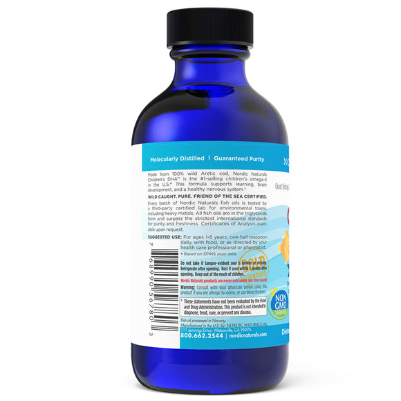 Nordic Naturals Childrens DHA Liquid 119ml