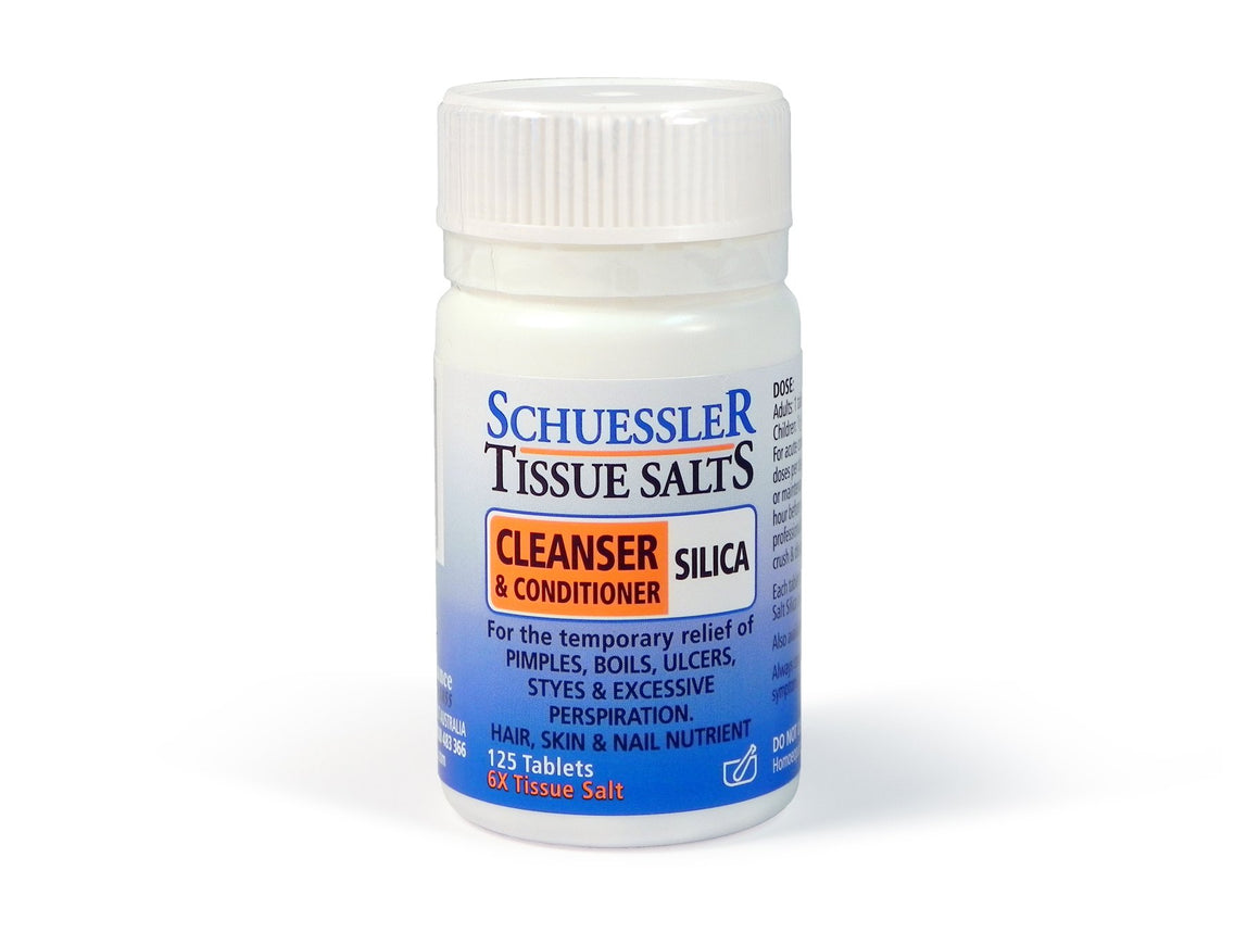 Schuessler Tissue Salts Silica 125 Tablets - Natural Progression